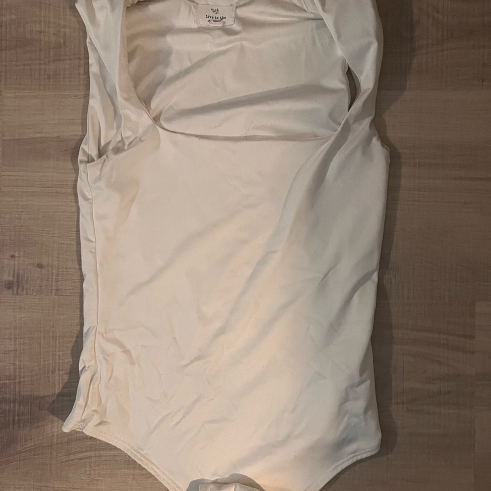 Cream Bodysuit
